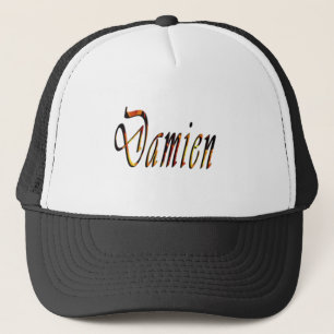 Casquette Logo Damien Name,