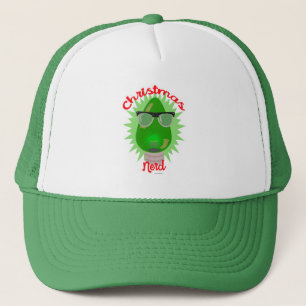 Casquette Logo d'ampoule de Noël Nerd