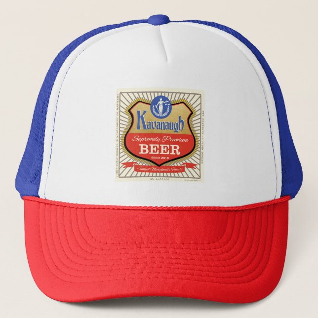 Casquette Logo de bière de Kavanaugh - cru drôle de Brett de (Devant)