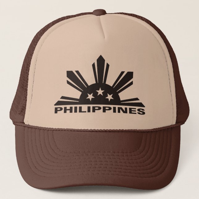 Casquette Logo de coutume de Philippines (Devant)
