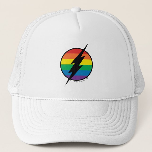 Casquette Logo de Flash Rainbow (Devant)