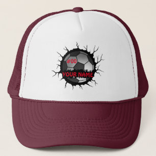 Casquette Logo De Football, Nom Personnalisé Du Football, Ca