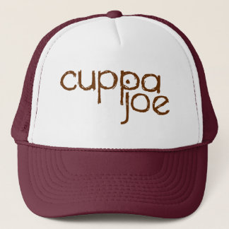 Casquette logo de Joe de tasses de thé dans le brun -
