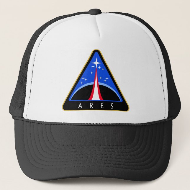 Casquette Logo de la NASA Ares Rocket (Devant)