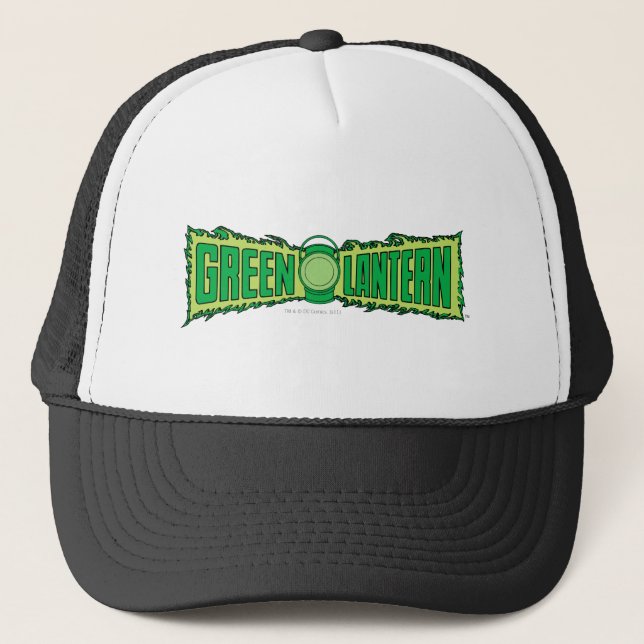 Casquette Logo de lanterne verte avec lanterne (Devant)