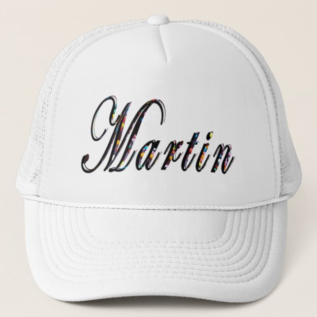 Casquette Logo de Martin Name, (Devant)