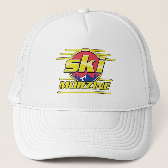 Casquette Logo de Morzine France Ski 80s (Devant)