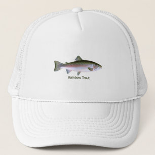 Casquette Logo de pêche de truite arc-en-ciel