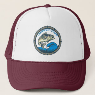Casquette Logo de pêche " Lunker Club "