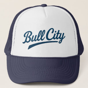 Casquette Logo de script Bull City - Durham Caroline du Nord