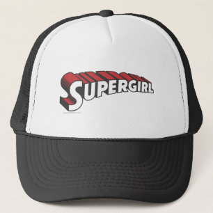 Casquette Logo de Supergirl Red and White