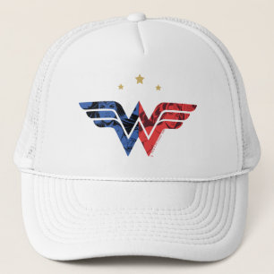 Casquette Logo de superposition de bande dessinée moderne e