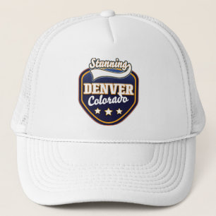 Casquette logo de voyage de Denver Colorado