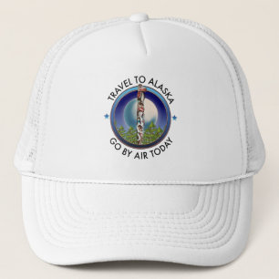 Casquette logo de voyage en Alaska