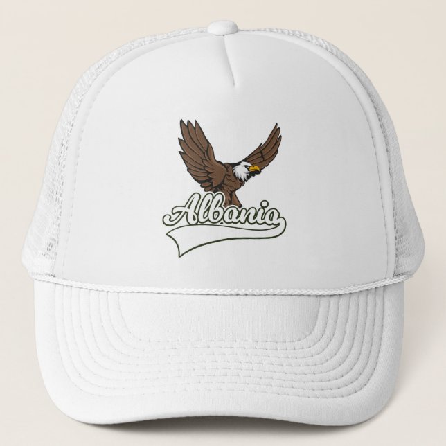 Casquette Logo de voyage en Albanie (Devant)