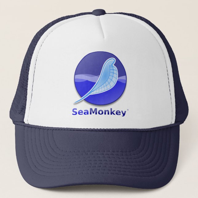 Casquette Logo des textes de SeaMonkey (Devant)