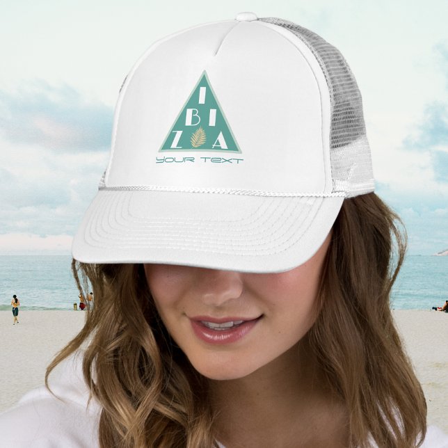 Casquette Logo d'Ibiza Espagne couleurs de plage modernes St (Créateur téléchargé)