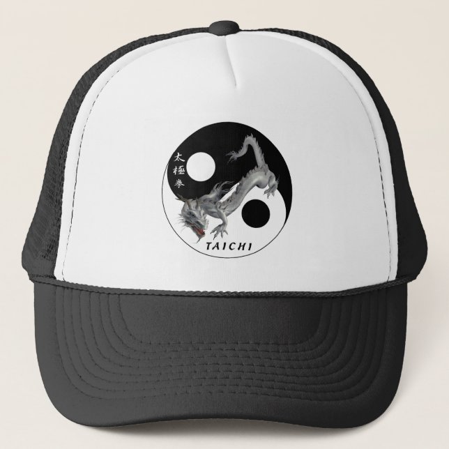 Casquette logo Dragon taichi (Devant)