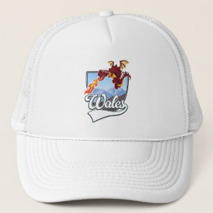 Casquette logo du dragon du pays de Galles