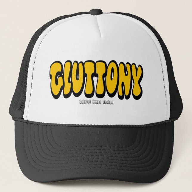 Casquette Logo épais de gluttony (Devant)