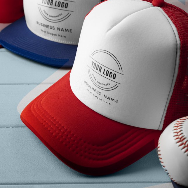 Casquette Logo Et Slogan Personnalisés Avec Tr Promotionnel (Créateur téléchargé)