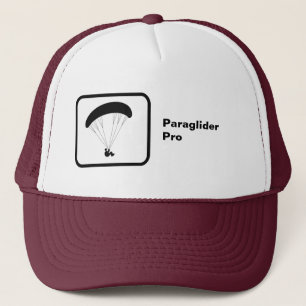 Casquette Logo et texte de parapente 'Pro'