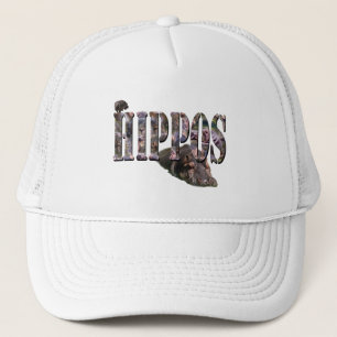 Casquette Logo Hippo Avec Hippopotame,