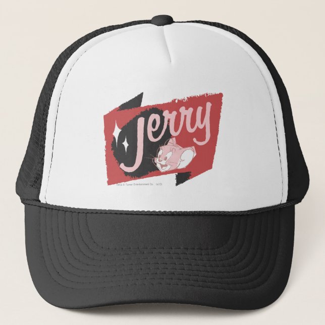 Casquette Logo Jerry Red et Black (Devant)