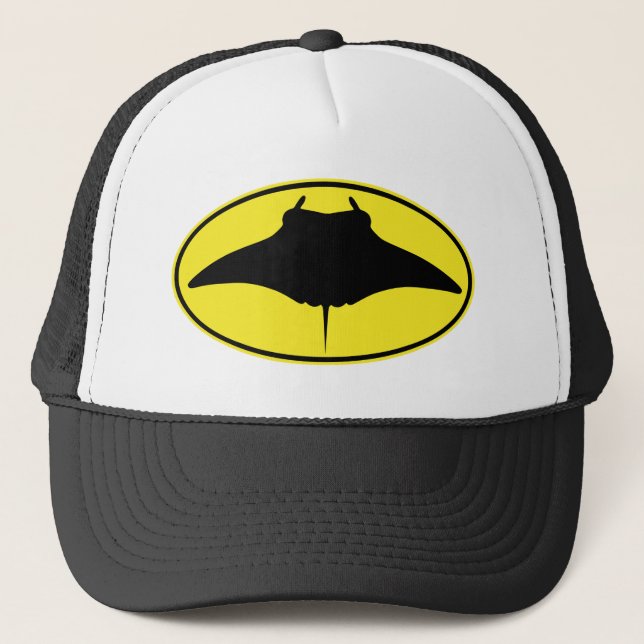 Casquette Logo Manta Ray Silhouette (Devant)