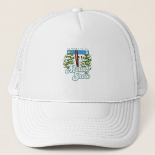 Casquette Logo Mount Snow Vermont Ski. T-shirt