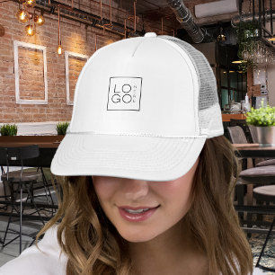 Casquette Logo professionnel Carré personnalisé Minimaliste