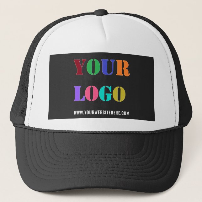 Casquette Logo Site Web Promotionnels Trucker d'affaires cha (Devant)