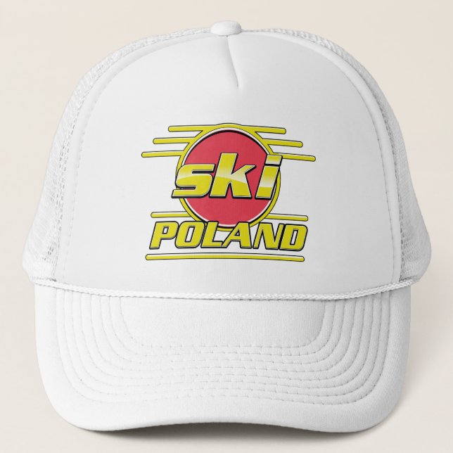 Casquette Logo Ski Pologne 80s (Devant)