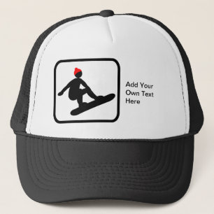 Casquette Logo Snowboarder personnalisable