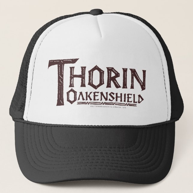 Casquette Logo THORIN OAKENSHIELD™ Brown (Devant)