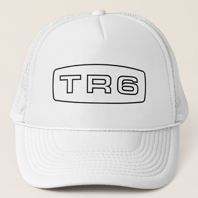 Casquette Logo Triumph TR6 (noir) (Devant)