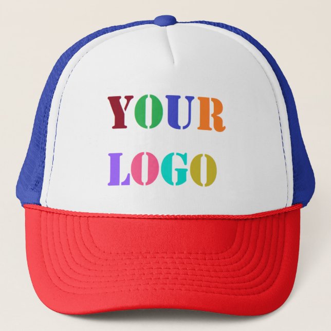 Casquette Logo Trucker Hat Personnalisé Commerce promotionne (Devant)