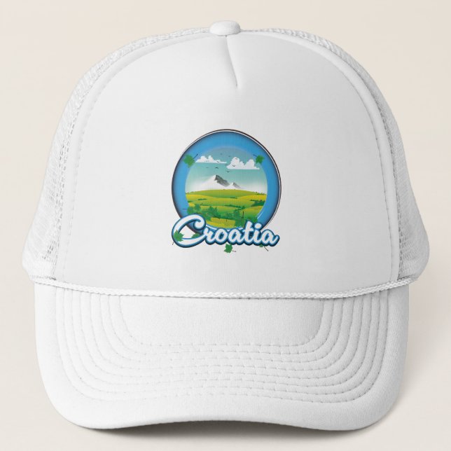 Casquette logo Voyage Croatie (Devant)