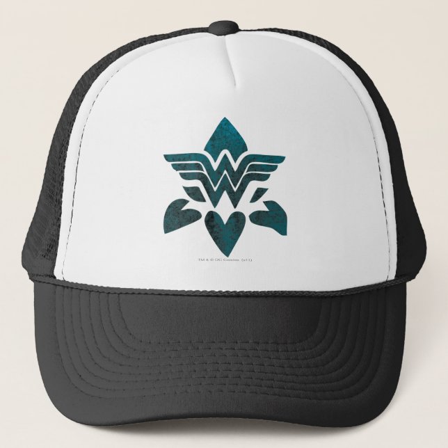 Casquette Logo Wonder Woman Grunge (Devant)