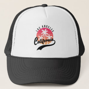 Casquette Los Angeles, Californie Chapeau de camion Sunset R