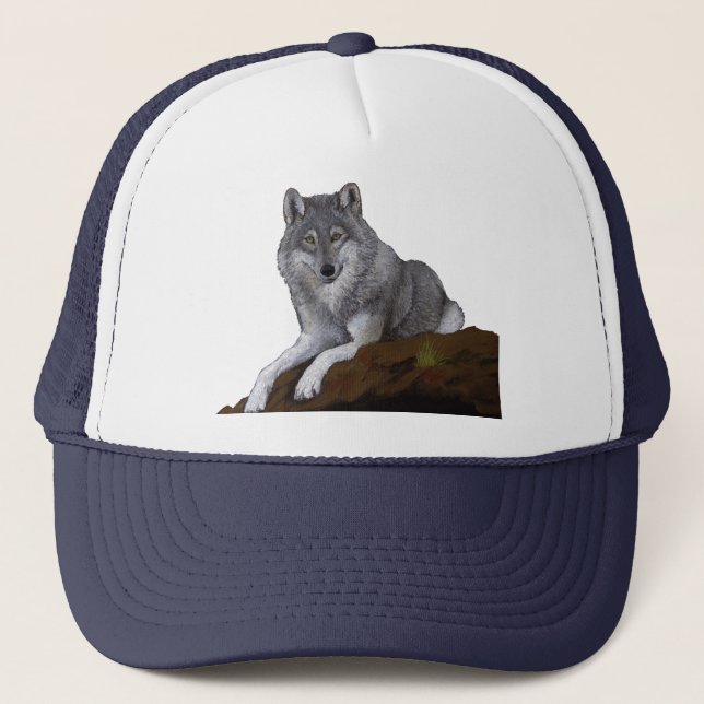 Casquette Loup (Devant)