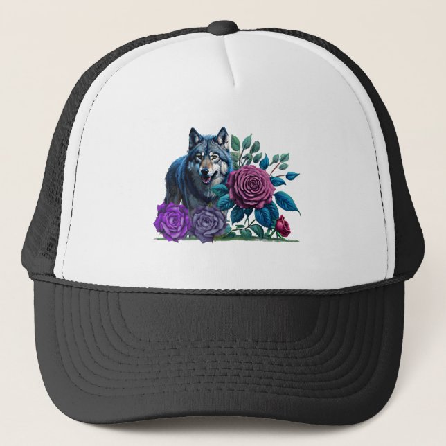 Casquette Loup2 : (Devant)