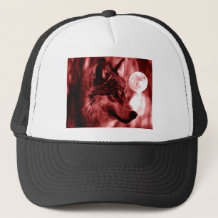Casquette Loup et lune