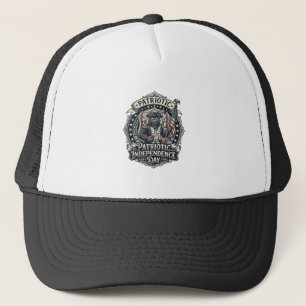 Casquette Loup-garou patriotique Patriote Horreur Monstre Pa
