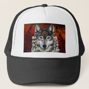 Casquette Loup Gris