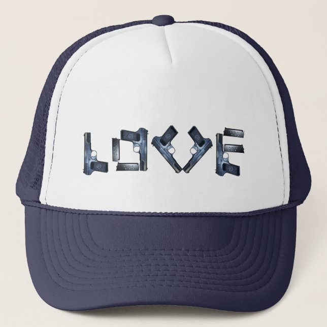 Casquette LOVE Collection - Chapeau de camion (Devant)