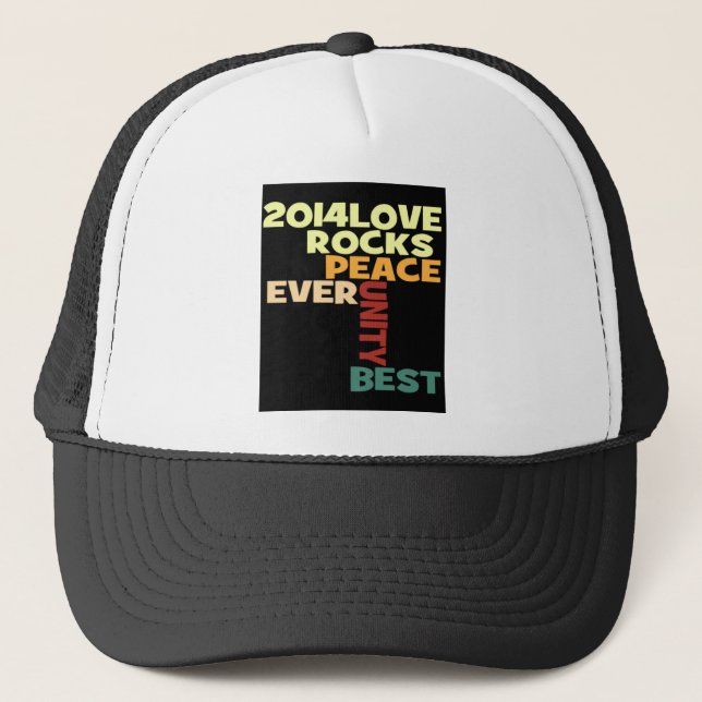 Casquette Love Rocks (Devant)