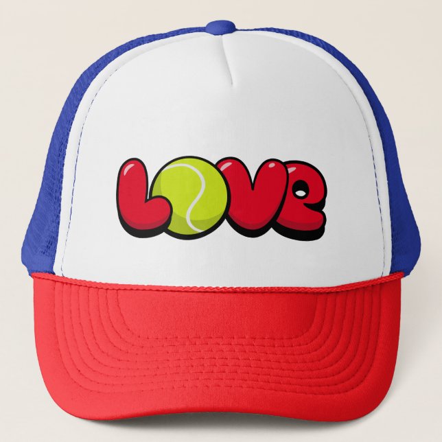 Casquette Love Tennis (Devant)