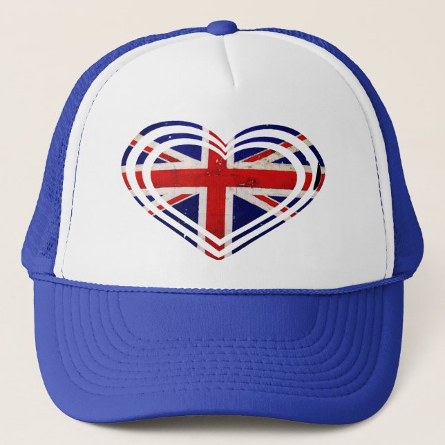 Casquette Love UK Trucker Hat (Devant)
