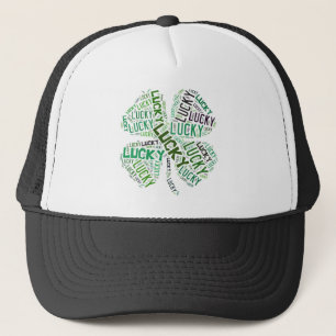 Casquette Lucky Clover Word Art